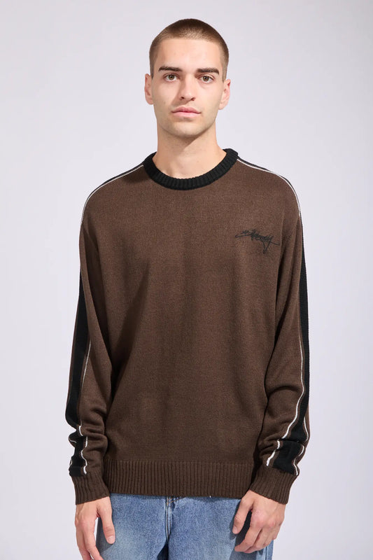 Billabong Script Sweater-Chocolate