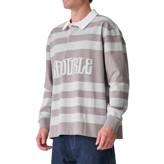 S Double Rugby Stripe Long SLeeve