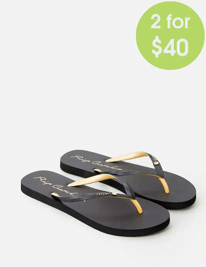 RipCurl SCRIPT WAVE BLOOM JANDALS