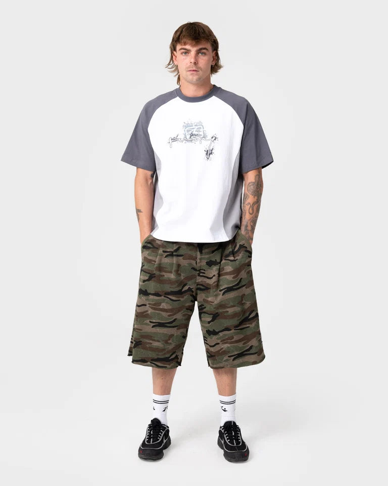 Rusty Splish Splash Short Sleeve Tee l White
