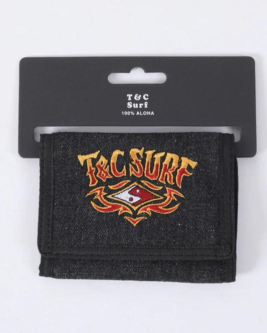 T&C surf thrift velcro wallet