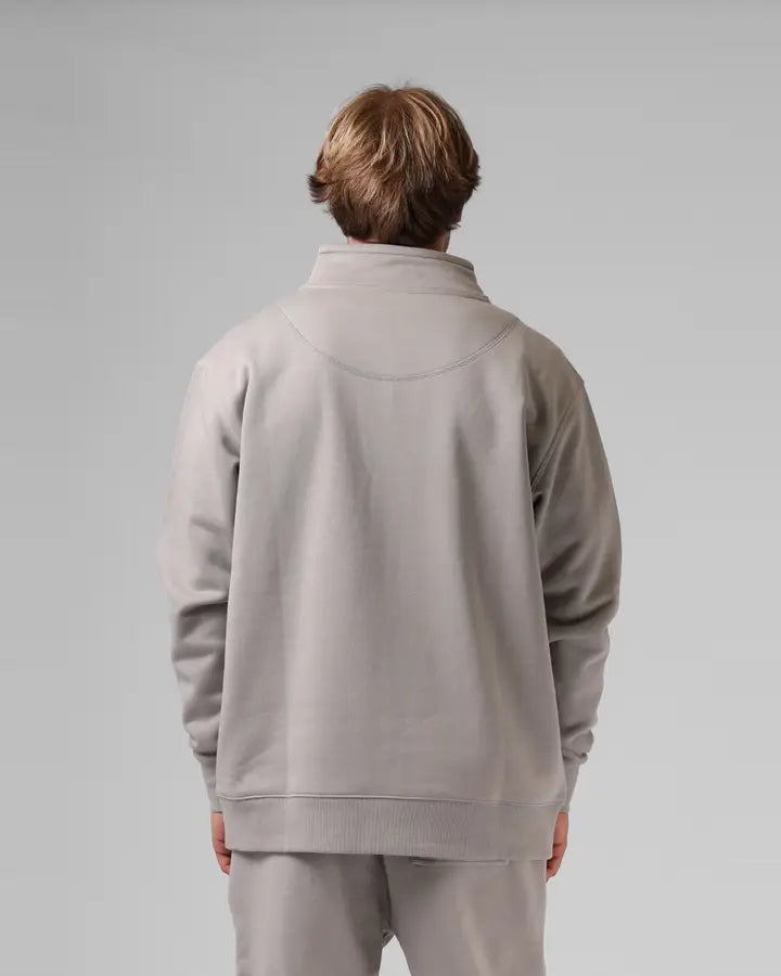 RPM Mens Track 1/4 Zip- Pewter