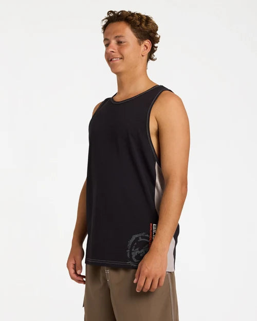 Billabong Spec 73 Blast Tank Top l Off Black