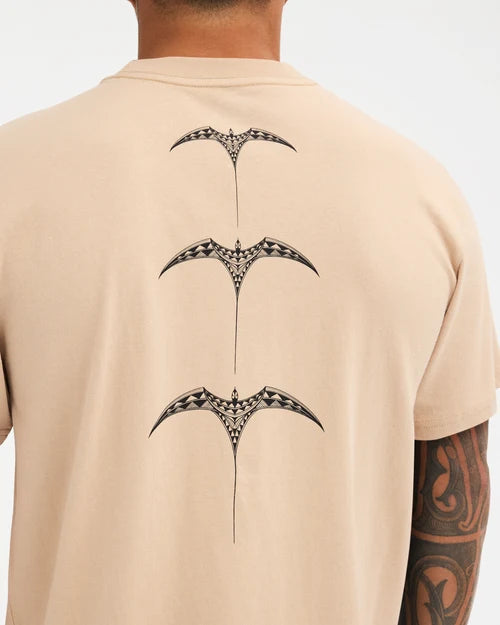 Quiksilver Manu Tee | Pale Khaki