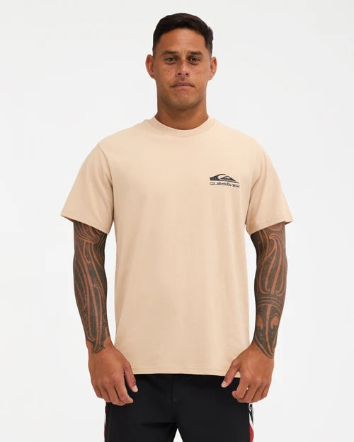 Quiksilver Manu Tee | Pale Khaki