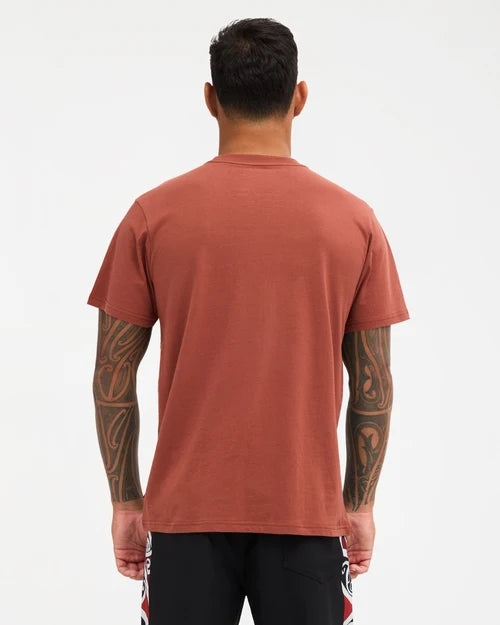 Quiksilver Takarangi Panel Tee | Henna