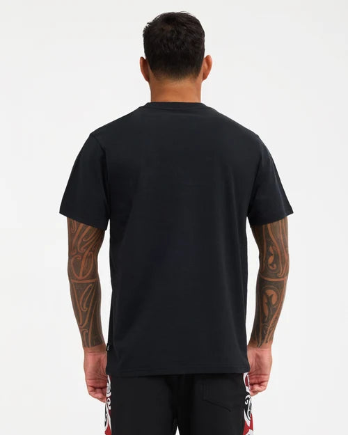 Quiksilver Takarangi Panel Tee | Black