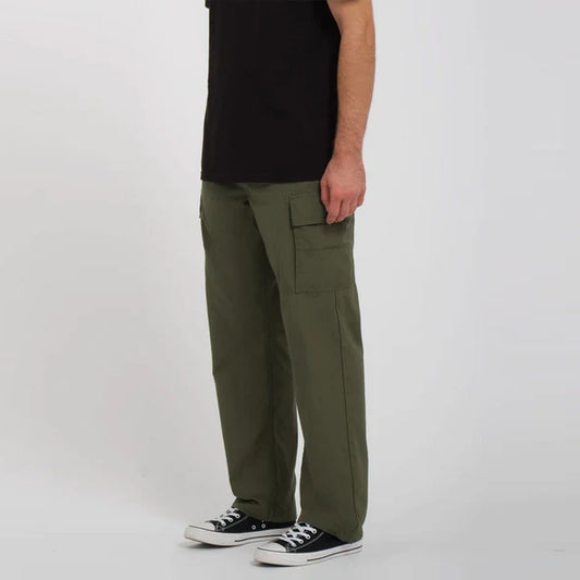 Volcom squads cargo loose pant-Green