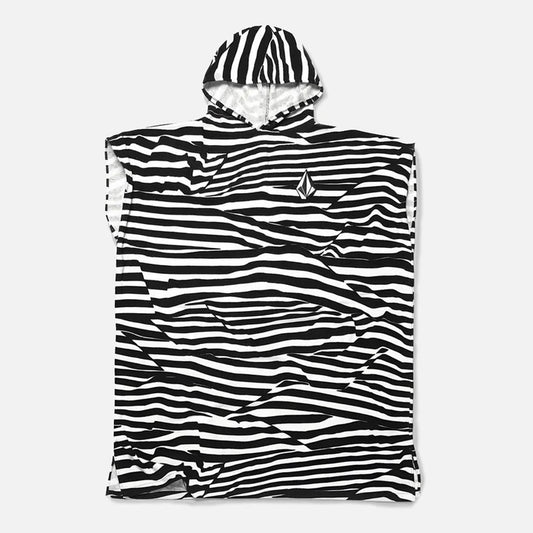 Volcom Stone Hooded Towel- B&W