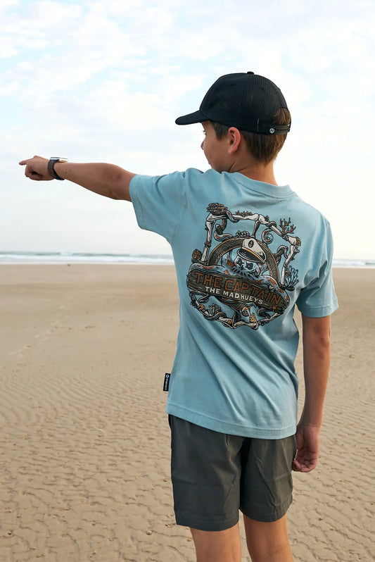 Mad Hueys Sea Captain Youth Tee