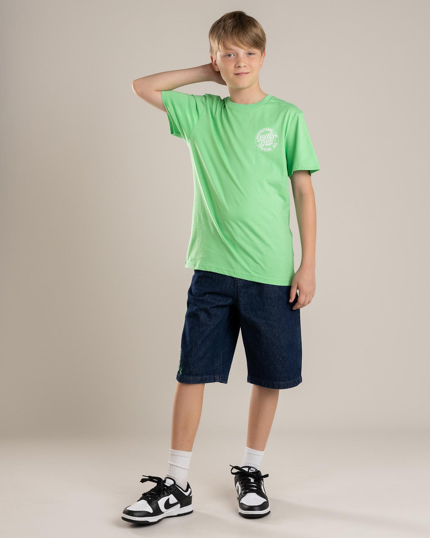 Santa Cruz Boys' OS Eyegore MFG T-Shirt