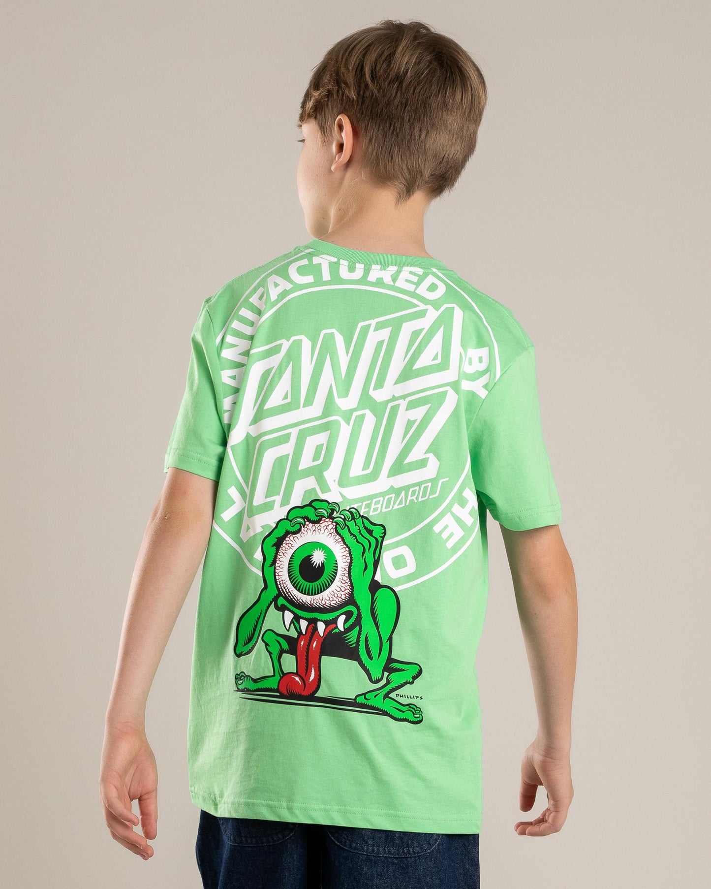 Santa Cruz Boys' OS Eyegore MFG T-Shirt